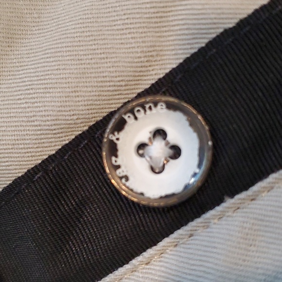 Rag & Bone khaki shorts sz 2 - Picture 7 of 8